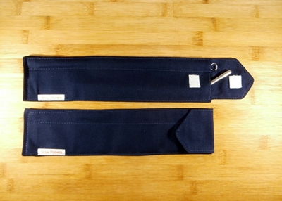 Navy Blue StrawPocket