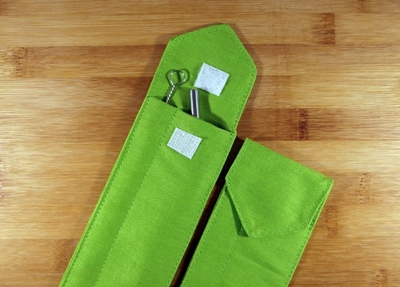 Bright Green StrawPocket