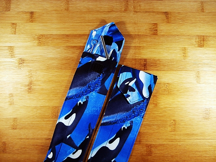 Orca Whale StrawPocket